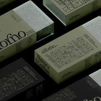 Boîtes haut de gamme avec logo personnalisé et fenêtre unique pour les pâtes, le café, le tarot, les emballages Astro et Gourmet Urbano