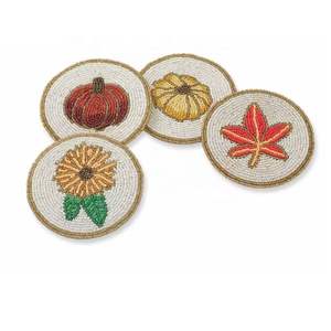 Top Quality Handmade Handcrafted Decorative <b>Beaded</b> <b>Placemat</b> Very Latest Embroidered <b>Beaded</b> <b>Placemat</b> - Product Image 4