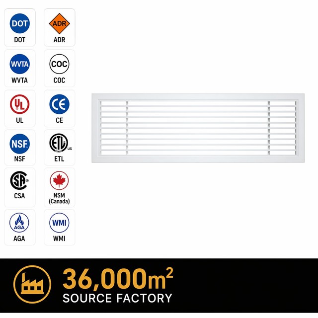 Minimalist Frameless Linear Strip Air Outlet - Architectural HVAC Slot Diffuser