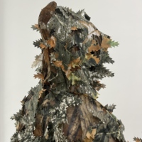 Vente en gros : Tenue de camouflage 3D à feuilles, type Ghillie, à capuche, pour la chasse, l'observation des oiseaux en forêt et les jeux de CS