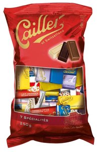 Cailler-Crema de almendro y avellanas, Frigor Lait, 100g, paquete de 2, chocolate con leche, relleno de crema - Product Image 4