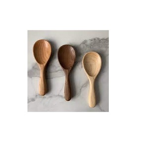 Cuchara de Arroz de Madera, Cubertería de Diseño Moderno, Mejor Juego de 2 Piezas al por Mayor, Cuchara de Madera Natural a Bajo Precio - Product Image 5