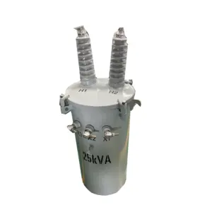 Hot seiiling 37.5kva 25kva 15kva 10KVA Single phase pole mounted overhead transformer