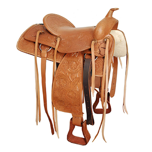 Handmade tiếng Anh-loại Phương Tây yên Bộ dụng cụ thiết kế da với vú tổng hợp dây cương cho đua thùng và cưỡi ngựa - Product Image 2