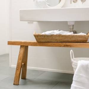 TienPhong Vietnam Vente en gros Plateau long en rotin avec poignées en arc-Organisateur de vanité et de salle de bain tissé à la main - Product Image 5