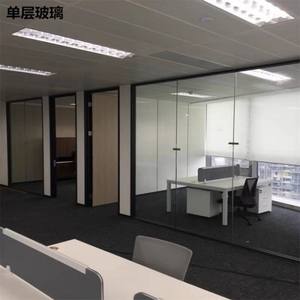 حواجز مكتبية زجاجية قابلة للفك، أنظمة فواصل بإطار ألومنيوم قابلة لإعادة الاستخدام للمكاتب المؤجرة - Product Image 5