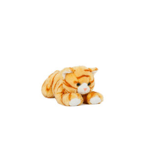 gatto sdraiato oro, 25cm - Product Image 1