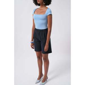 Blusa con Detalle de Ventana y Escote Mini - Bebe Mavi - Bebe Mavi - Product Image 4