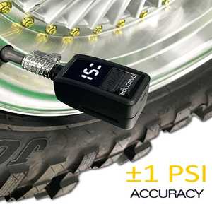 Mini pompe à air portable pour pneus, machine à pneus, valve de dégonflage de pneus réglable avec arrêt automatique - Product Image 6