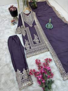 Fusion indo-pakistanaise: fusion indienne pakistanaise Salwar Kameez de styles indiens et pakistanais traditionnels pour une déclaration de mode - Product Image 6