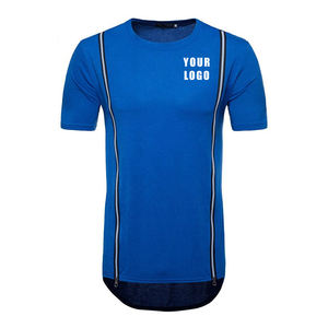 T-shirt tricoté oversize à manches courtes pour homme, col rond, coutures irrégulières, collection automne 2026 - Product Image 4