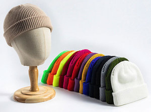 Bonnet en tricot d'hiver |   Bonnet unisexe en nylon doux et chaud pour hommes et femmes, prêt pour la plage, respirant et imperméable - Product Image 6