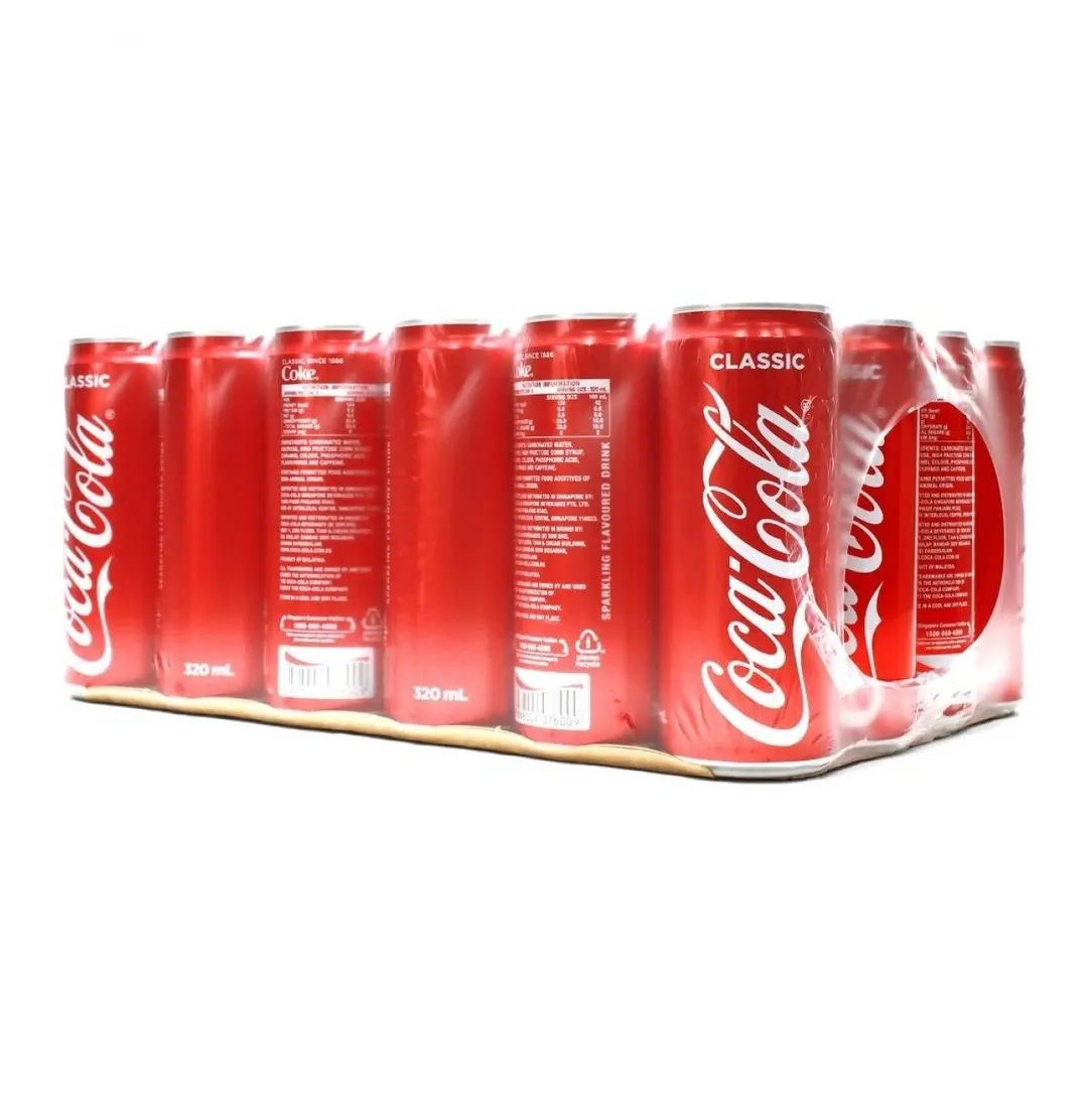 Pemasok Harga murah dari Jerman Coca Cola 330ML / 500ml kaleng minuman beralkohol soda lembut dengan harga grosir