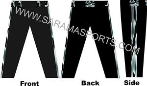 Pantalon de baseball le plus vendu pantalon de baseball pour hommes avec logo personnalisé, impression et design, - Product Image 5