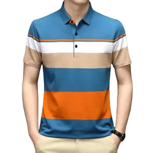 2024 High Quality Custom Work Uniform Blank Plain Cotton Polyester Sports Mens Business Golf Polo Shirt With oem service