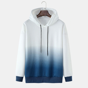 เสื้อฮู้ดผู้ชายผ้าฟลีซผ้าฝ้ายแบบสั่งตัด - Product Image 1