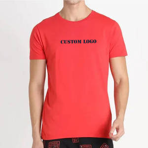 Camisetas de hombre de alta calidad 100% algodón verano Color sólido liso secado rápido ropa informal diseño de gran tamaño precios al por mayor - Product Image 1