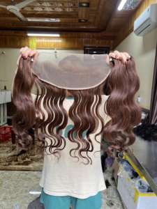 Extensiones de Cabello Humano Remy Ondulado Natural Chino 100% de la Mejor Calidad, en Paquetes de Longitud Completa, a Precio de Mayoreo - Product Image 5