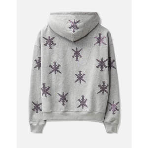 Suministro directo de fábrica Ropa de invierno para hombres Transpirable Ligero 100% Algodón Rhinestone Chándales Cuello con capucha Precio al por mayor - Product Image 5