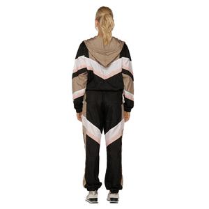 Survêtements multicolores pour femmes, nouvelle mode, sur mesure, blocs de couleur, streetwear, vente en gros, vêtements d'hiver imprimés - Product Image 2