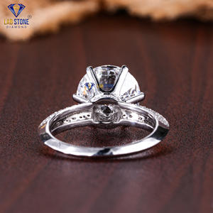 แหวนเพชรกลม TDW 3.53 โดย Lab-Stone / มีเอกลักษณ์ในทุกกะรัต / สี EF-VS - Product Image 5