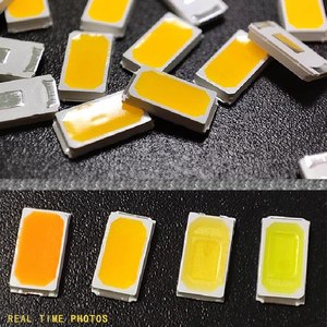 5730 백색광 <span class=keywords><strong>SMD</strong></span> <span class=keywords><strong>LED</strong></span> 비즈, 고휘도, 전력 0.5W, 전압 3V, 전류 150mA, 색온도 5000K 4000K 6000K RA90 - Product Image 2