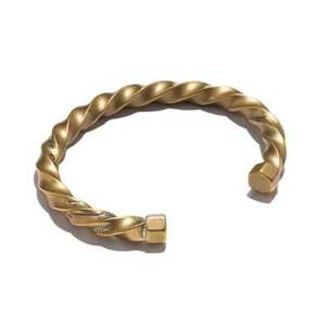 Solid Brass Bracelet <b>Jewelry</b> With OEM ODM Design Made in India Engraved Stylish Metal <b>Friendship</b> Giftware Bracelet - Product Image 5