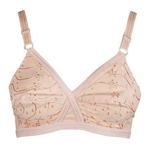 Women's Chicken Cotton <b>Bra</b> - Skin - Product Image 1