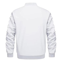 Nouvelles vestes bomber tendance, manteaux en tissu 100% polyester, nouvelle veste bomber pour homme personnalisée, fournisseur en gros OEM ODM
