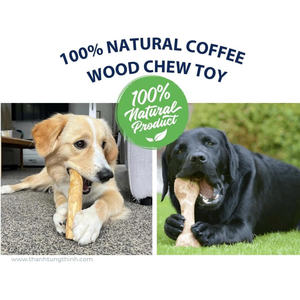 Mejor venta ecológica café madera perro masticar perro juguete para perros proveedores de Vietnam fabricante para la venta al por mayor - Product Image 3