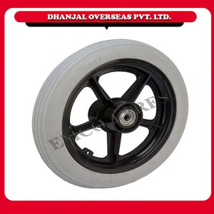 2024 Top Selling Emco Compact <b>Lightweight</b> Solid Tire <b>Wheelchair</b> Comfortable Foldable Design Easy Storage Portability Rear Wheels - Product Image 2