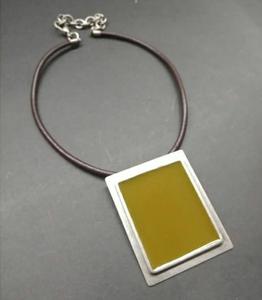 Premium Quality New Design <b>Necklace</b> Bohemia Handmade Metal & Resin Pendant <b>Necklace</b> - Product Image 1