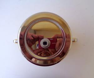 Elegant Silver Ice Bucket With Double Side Handles For Home Barware Party Use <b>Drink</b> Chiller Serving Tabletop Entertaining - Product Image 3