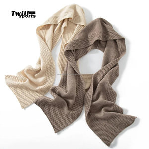 Nueva llegada más vendida doble cara 100% pura lana de Cachemira pashmina estola lana cálida bufanda cómoda - Product Image 1