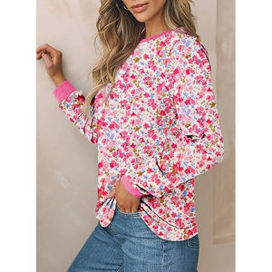 T-shirt en tricot uni pour femmes, tissu doux et confortable, design vibrant, style décontracté moderne, haut tendance et coloré - Product Image 6