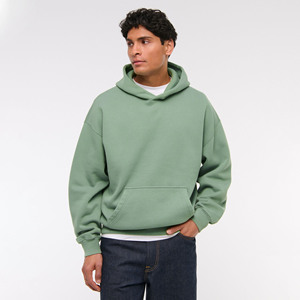 Sweat à capuche thermique de haute qualité 100% coton éponge française sweats à capuche surdimensionnés de luxe en molleton personnalisé - Product Image 2
