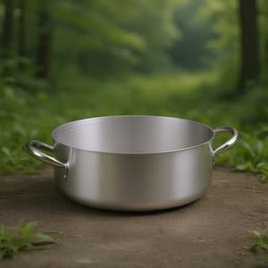 Casserole en aluminium 40 cm Série 7000 Qualité professionnelle Pour cuisinières à gaz et électriques - Product Image 3