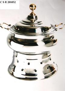 Platos de frotamiento de la mejor calidad hechos de acero inoxidable en combinación de oro y plata con soporte fundido en acero de latón - Product Image 6