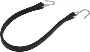 Cordones elásticos de látex natural HD y PP de 15 "con ganchos de metal para amarre de lona en remolques - Product Image 2