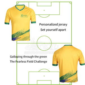 Ropa Deportiva de Alta Calidad, Camiseta de Fútbol a Bajo Precio, Camiseta de Fútbol con Logotipo Personalizado - Product Image 4