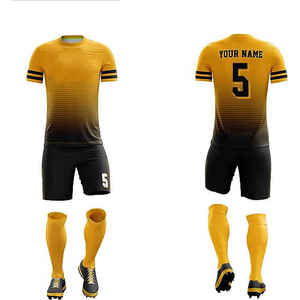 Camiseta de club de fútbol transpirable personalizada de alta calidad uniforme de fútbol profesional para entrenamiento de Club - Product Image 6