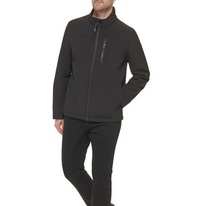 Wholesale Men Softshell <b>Jacket</b> OEM Factory Supply Breathable <b>Waterproof</b> Windproof Comfortable Sportswear Bulk Clothing Stand - Product Image 2