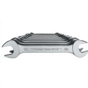 Juego de Llaves de Boca Doble GEDORE de Acero Cromado de 10 Piezas, 6-100 mm, SW6-32 mm - Product Image 3