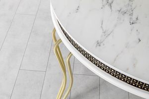 Nắng Mô Hình Thiết Kế Hiện Đại Sắt Bàn Ăn Đặt Phong Cách Kim Loại Ghế 6 Chỗ Ngồi Căn Hộ Nhà Khách Sạn Sử Dụng Gỗ Phòng Khách - Product Image 3