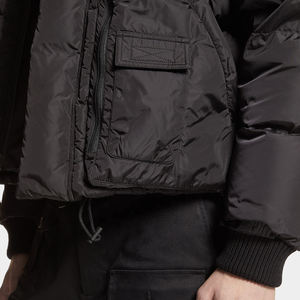 Chaqueta Acolchada de Fábrica al por Mayor, Chaqueta Acolchada de Moda para Hombre, Cremallera Completa y Logotipo Personalizado, Ropa Urbana, Chaquetas Acolchadas para Hombre - Product Image 6