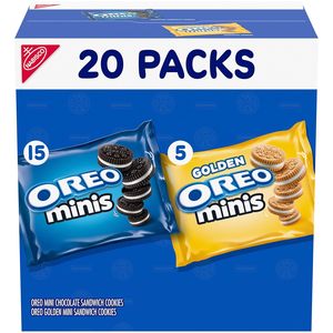 Oreo Mini Mix Sandwich Cookies Variety Pack, 20 Snack Packs - Product Image 4
