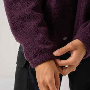 Soft Sherpa Fleece Zip-up Hombres y mujeres Cálido y chaqueta para invierno y otoño Venta en línea Hecho en Pakistán - Product Image 4