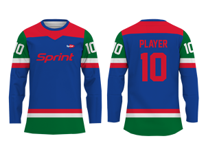 Maillot de hockey pour jeunes et adultes entièrement sublimé, design OEM personnalisé, vêtements d'équipe en tissu maillé pour joueurs de hockey sur glace - Product Image 1