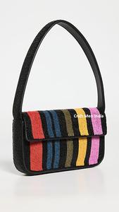 Bolso de Hombro de Diseño con Cuentas, Patrón Geométrico, de Lujo, para Fiesta, Noche, Personalizable, Otoño - Product Image 3