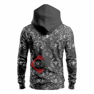 เสื้อมีฮู้ดพิมพ์ลายแบบสวมหัวโอเวอร์ไซส์สำหรับผู้ชายและผู้หญิงสไตล์ลำลองเปิดไหล่สำหรับฤดูหนาว - Product Image 3